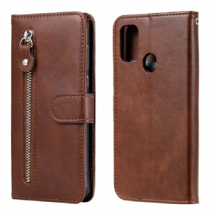 Housse Samsung Galaxy M21 Vintage Porte-Monnaie