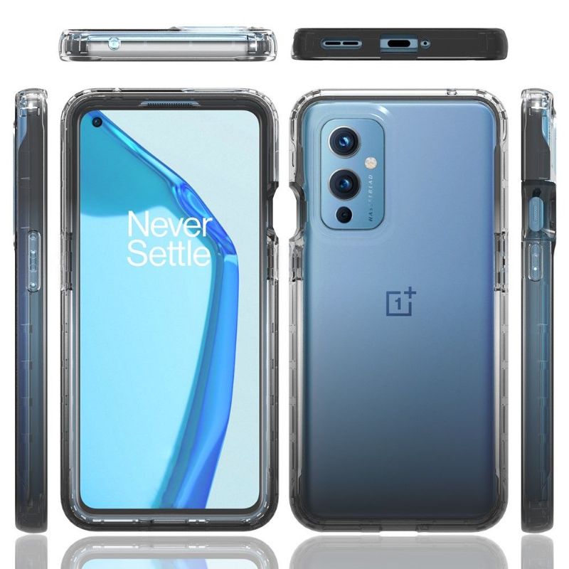 Coque OnePlus 9 Antichoc transparent dégradé