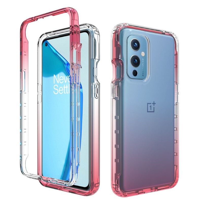 Coque OnePlus 9 Antichoc transparent dégradé