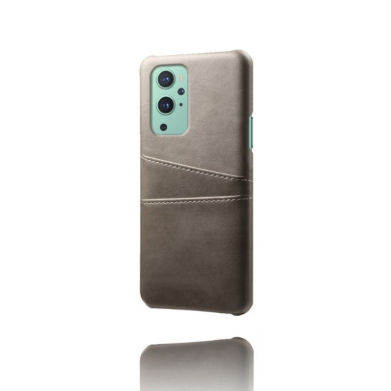 Coque OnePlus 9 Mélodie Effet Cuir Porte Cartes