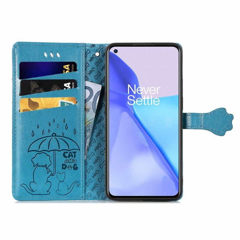 Housse OnePlus 9 Animaux en relief