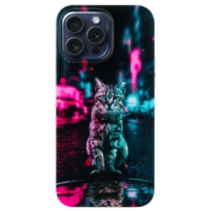 Coque iPhone 16 Pro Chat en Ville