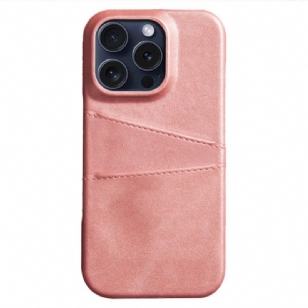 Coque iPhone 16 Pro Double Porte-Cartes