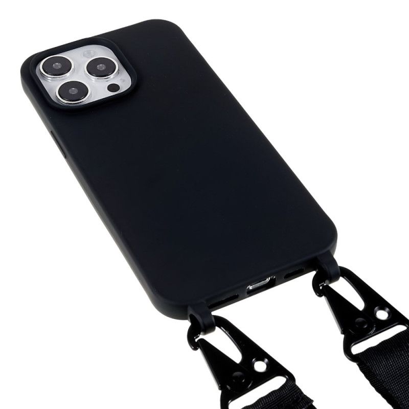 Coque iPhone 16 Pro Lanière Ajustable