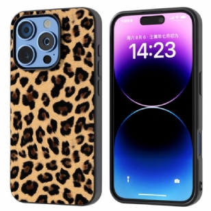 Coque iPhone 16 Pro Léopard ABEEL