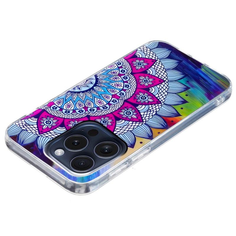 Coque iPhone 16 Pro Motif Mandala