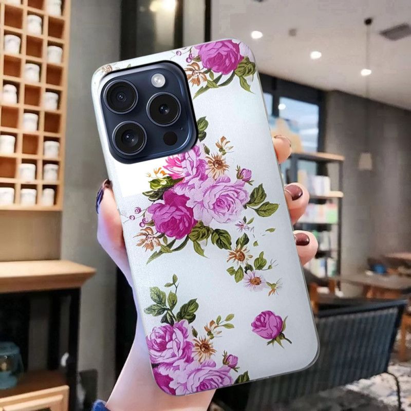 Coque iPhone 16 Pro Roses