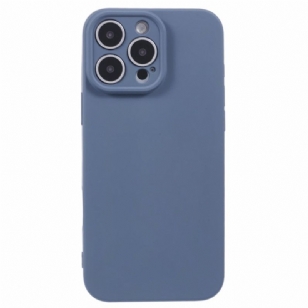 Coque iPhone 16 Pro Silicone avec Doublure en Fibre