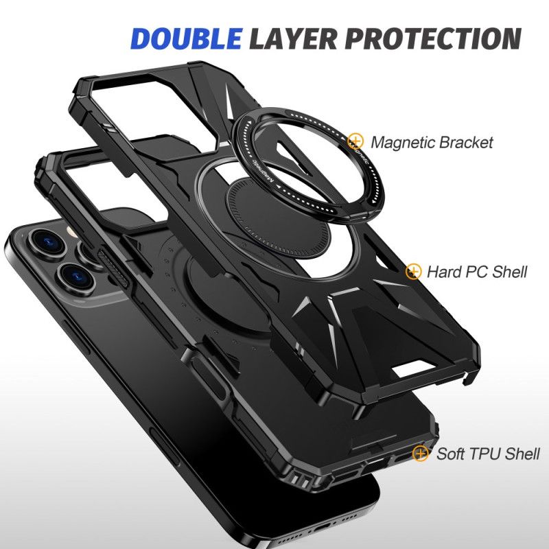 Coque iPhone 16 Pro Support Annulaire Magnétique