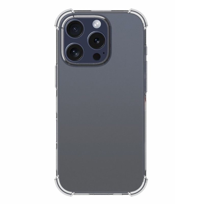 Coque iPhone 16 Pro Transparente Coins Renforcés Antidérapante