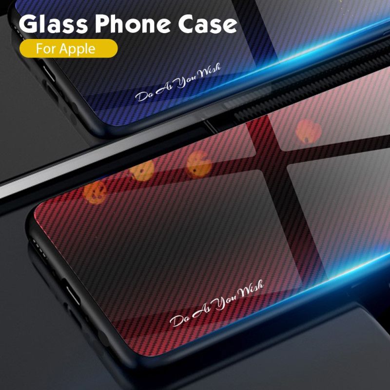 Coque iPhone 16 Pro Verre Trempé Fibre Carbone