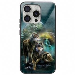 Coques iPhone 16 Pro Verre Trempé Loups