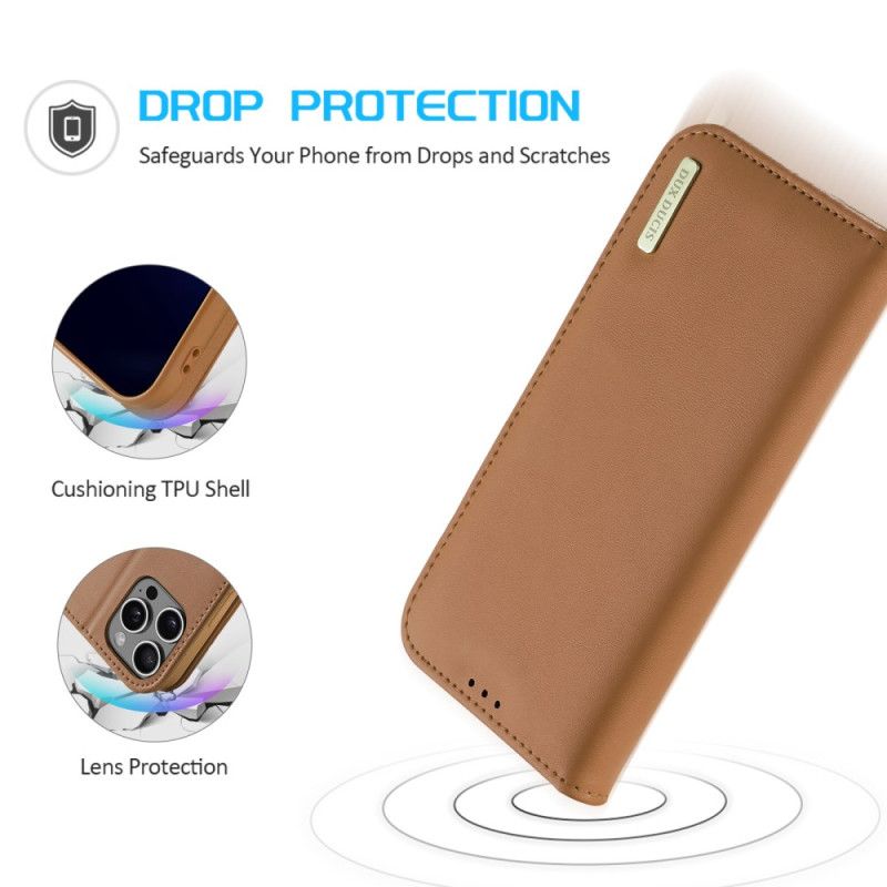 Flip Cover iPhone 16 Pro Hivo Serie DUX DUCIS