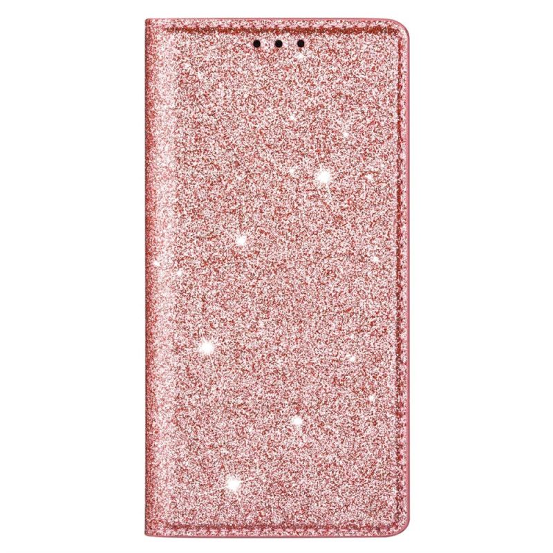 Flip Cover iPhone 16 Pro Paillettes