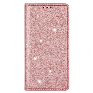 Flip Cover iPhone 16 Pro Paillettes