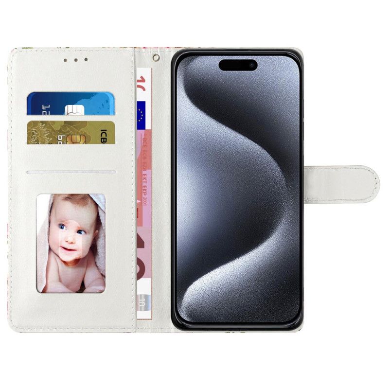 Housse iPhone 16 Pro Cassette à Lanière