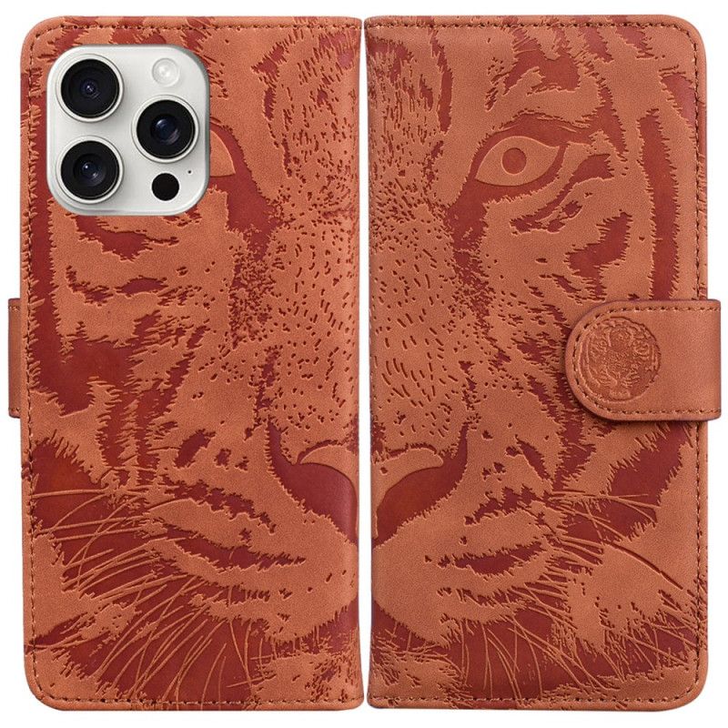 Housse iPhone 16 Pro Empreinte Tigre