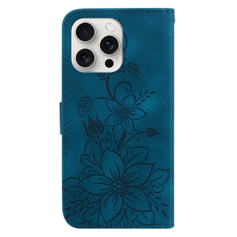 Housse iPhone 16 Pro Florale