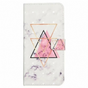 Housse iPhone 16 Pro Marbre Triangle