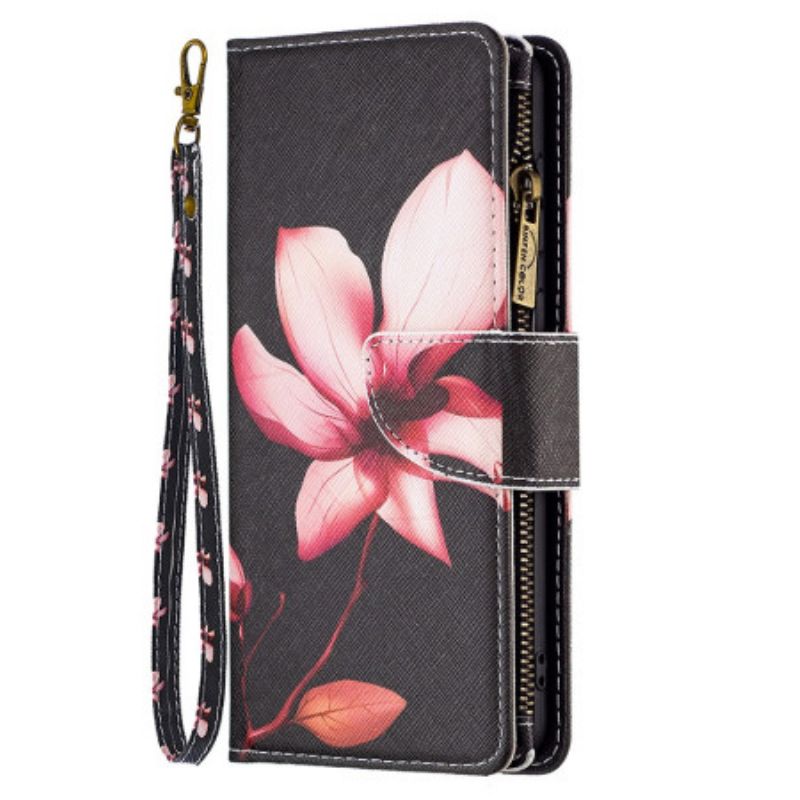 Housse iPhone 16 Pro Portefeuille Lotus