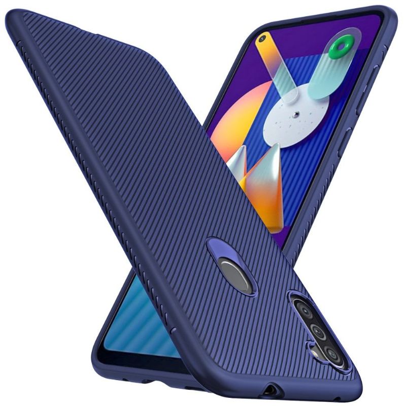 Coque Samsung Galaxy M11 Effet Strié