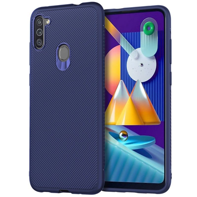 Coque Samsung Galaxy M11 Effet Strié