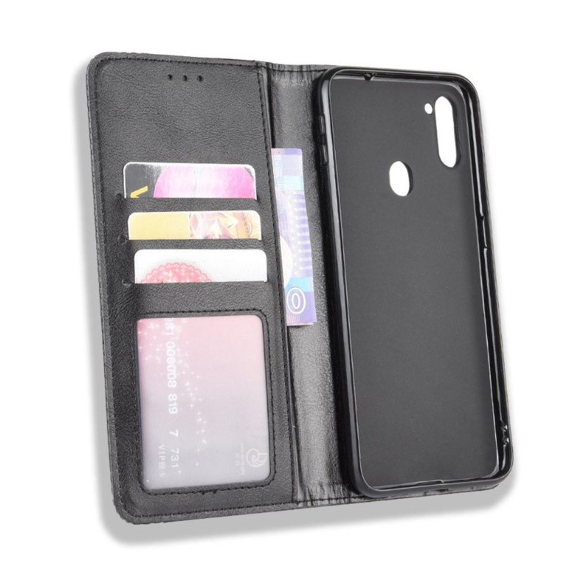 Housse Samsung Galaxy M11 Le Cirénius Style Cuir