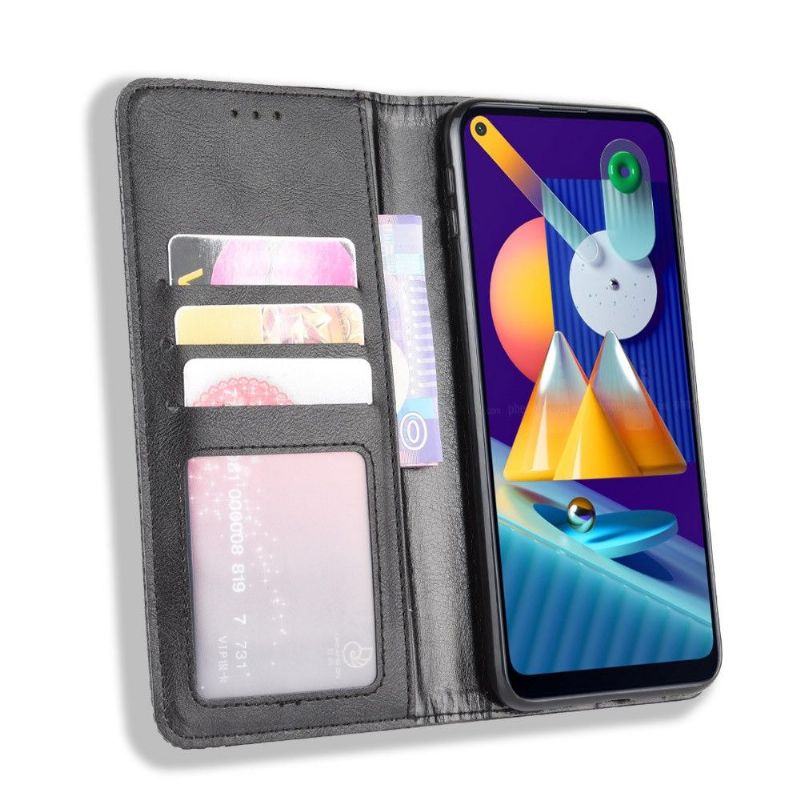 Housse Samsung Galaxy M11 Le Cirénius Style Cuir