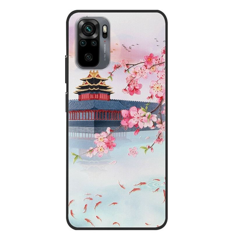 Coque Xiaomi Redmi Note 10/10S/Poco M5s Château Asiatique