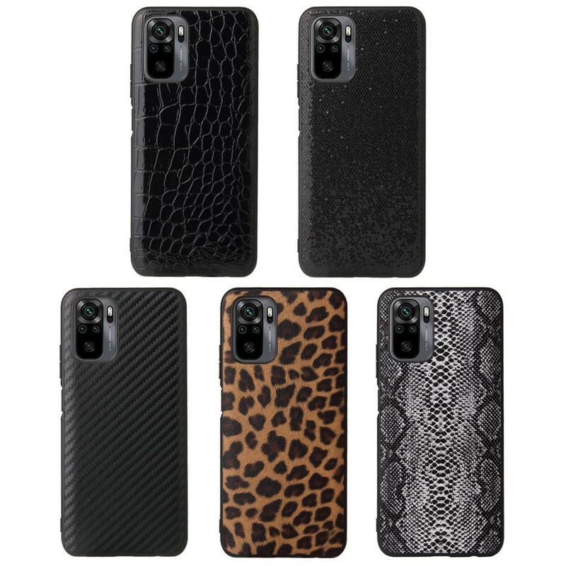 Coque Xiaomi Redmi Note 10/10S/Poco M5s Effet Peau de Serpent