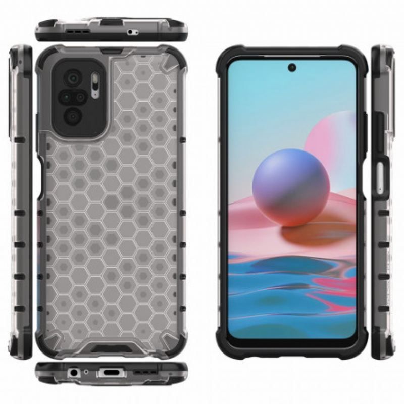 Coque Xiaomi Redmi Note 10/10S/Poco M5s Style Nid d'Abeille