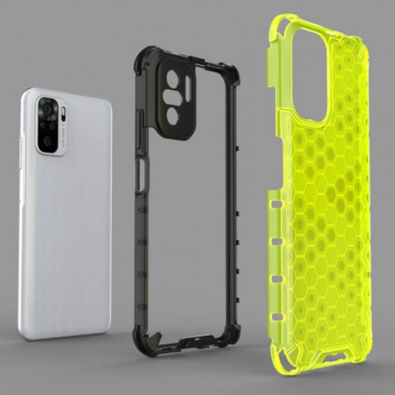 Coque Xiaomi Redmi Note 10/10S/Poco M5s Style Nid d'Abeille