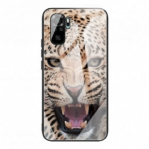 Coque Xiaomi Redmi Note 10/10S/Poco M5s Verre Trempé Léopard