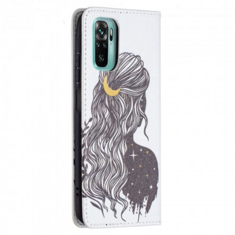 Flip Cover Xiaomi Redmi Note 10/10S/Poco M5s Jolie Chevelure