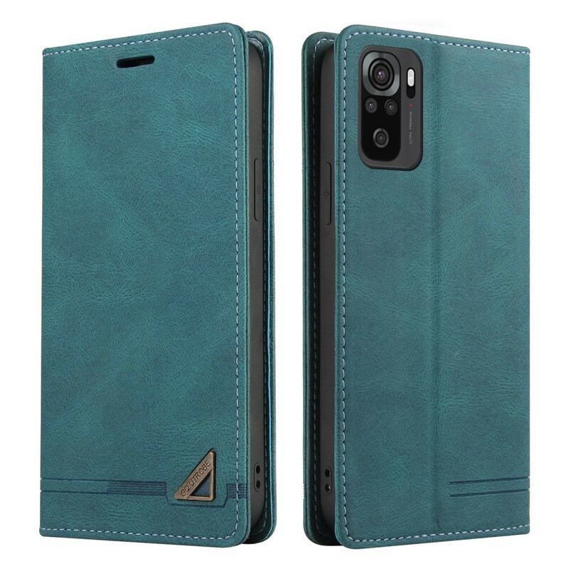 Flip Cover Xiaomi Redmi Note 10/10S/Poco M5s Simili Cuir GQ.UTROBE