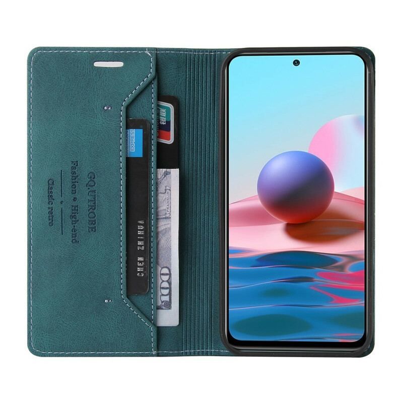 Flip Cover Xiaomi Redmi Note 10/10S/Poco M5s Simili Cuir GQ.UTROBE