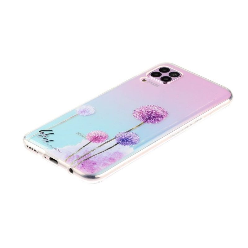 Coque Huawei P40 Lite transparente pissenlits