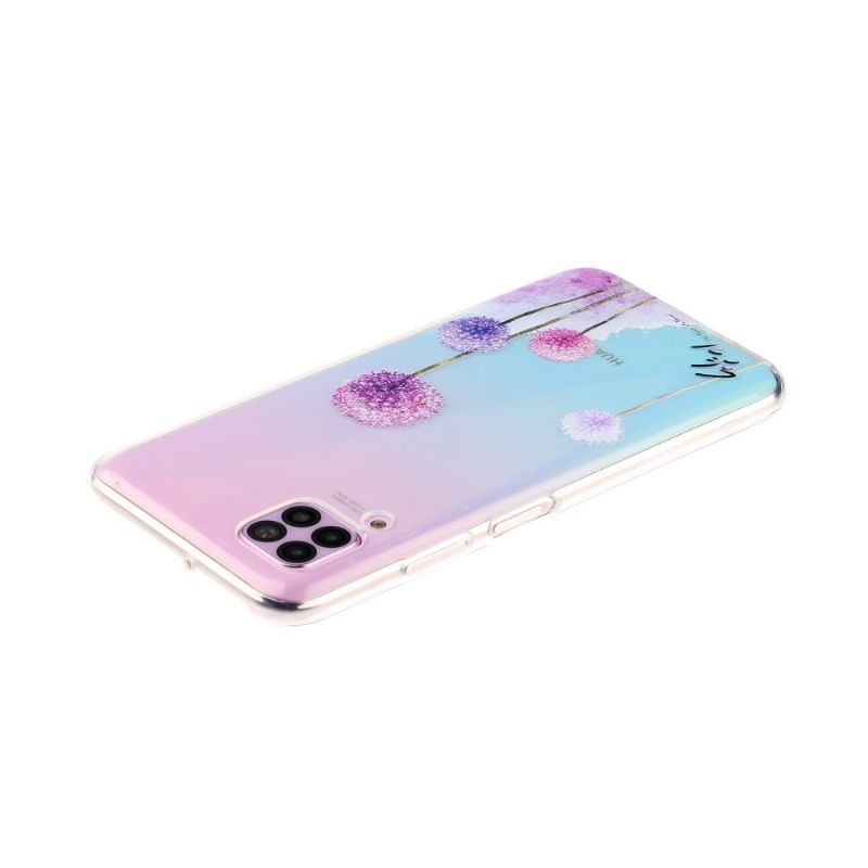 Coque Huawei P40 Lite transparente pissenlits