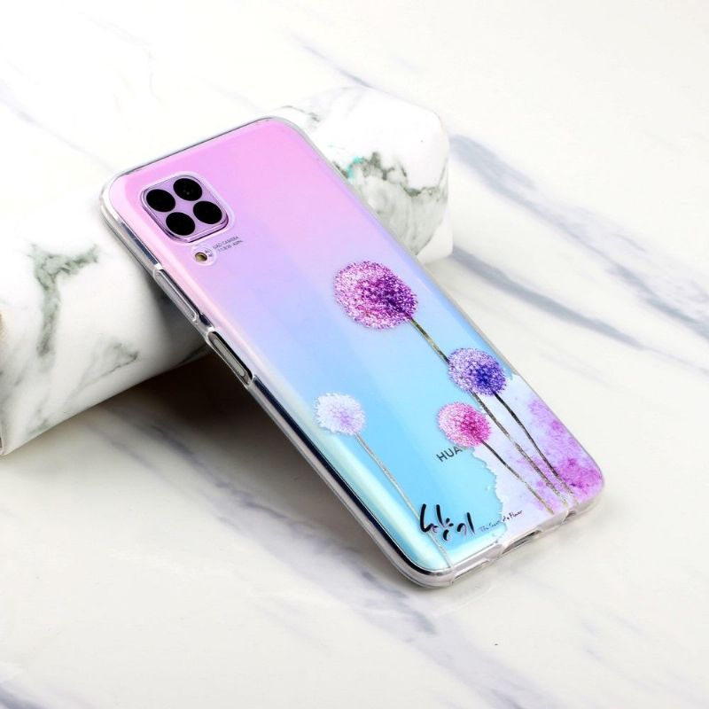 Coque Huawei P40 Lite transparente pissenlits