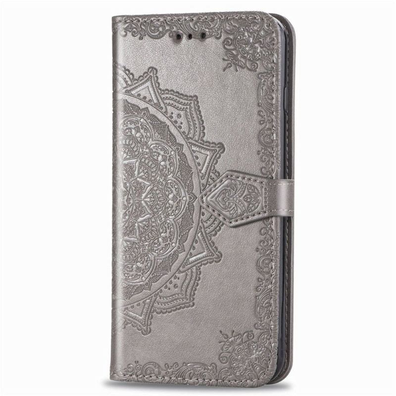 Housse Huawei P40 Lite Mandala Soleil Porte Cartes