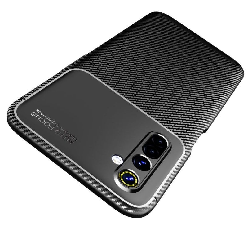 Coque effet fibre de carbone pour Realme 6