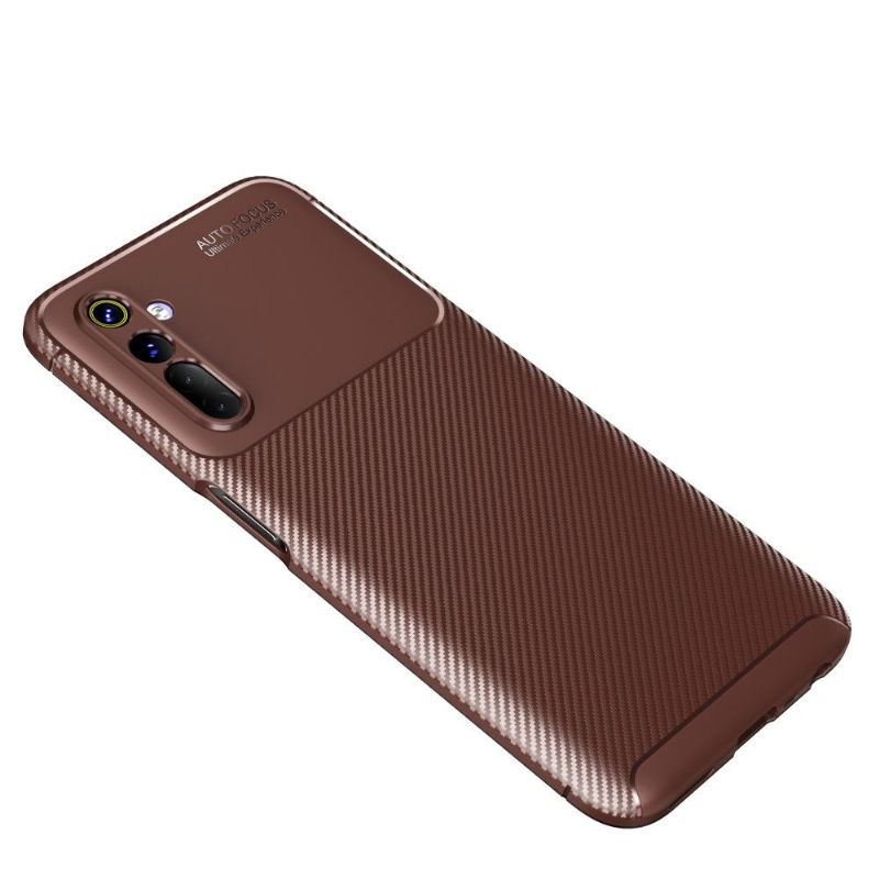 Coque effet fibre de carbone pour Realme 6