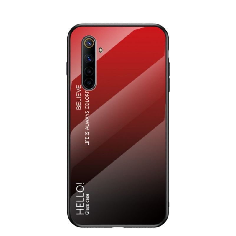 Coque Realme 6 dégradé de couleurs