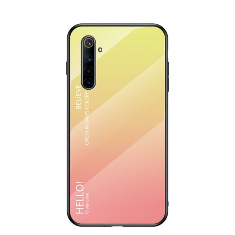 Coque Realme 6 dégradé de couleurs