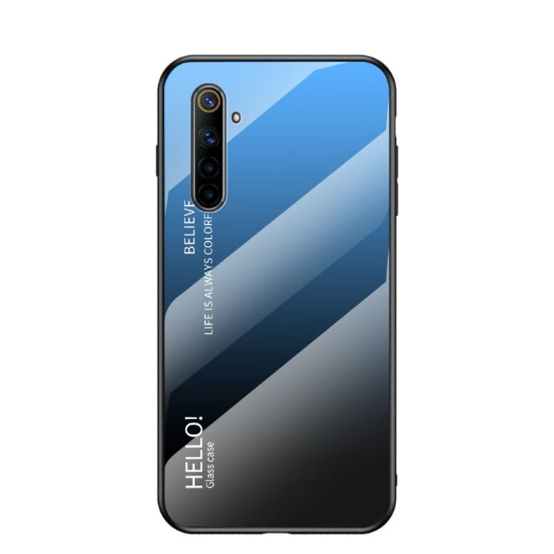 Coque Realme 6 dégradé de couleurs