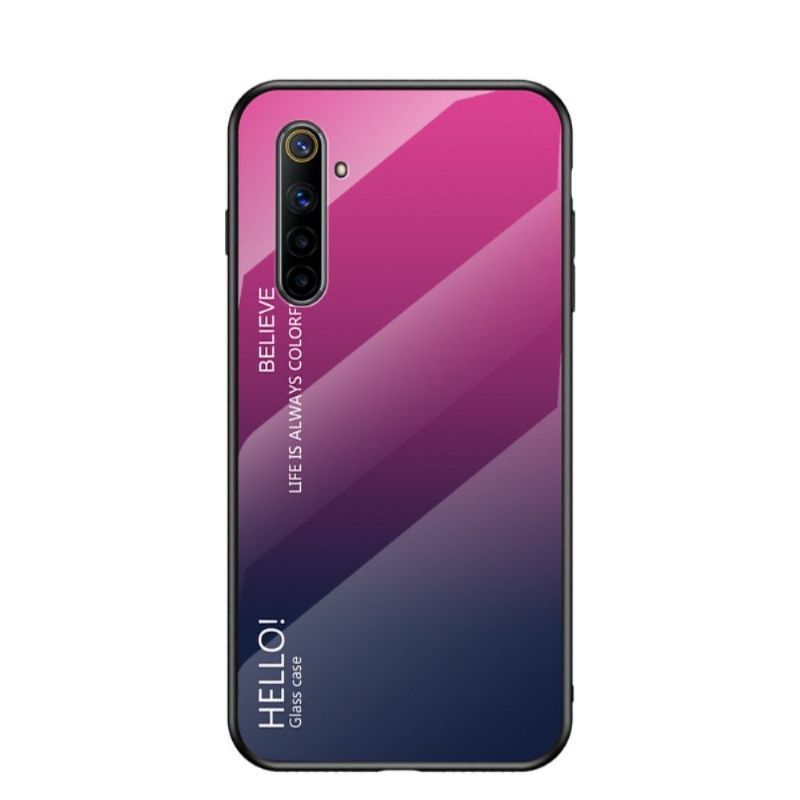 Coque Realme 6 dégradé de couleurs