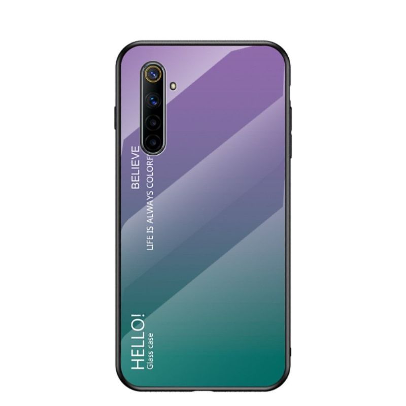 Coque Realme 6 dégradé de couleurs