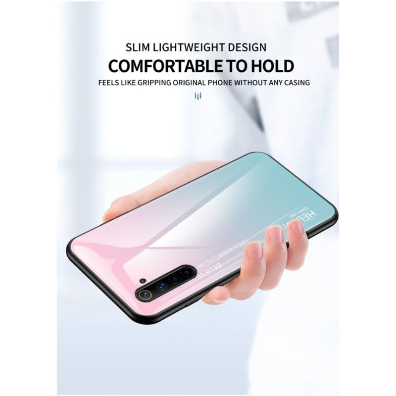 Coque Realme 6 dégradé de couleurs