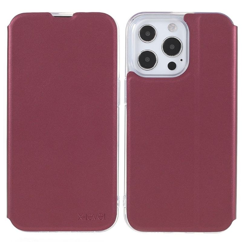 Coque avec rabat iPhone 13 Pro SHANDOO Series