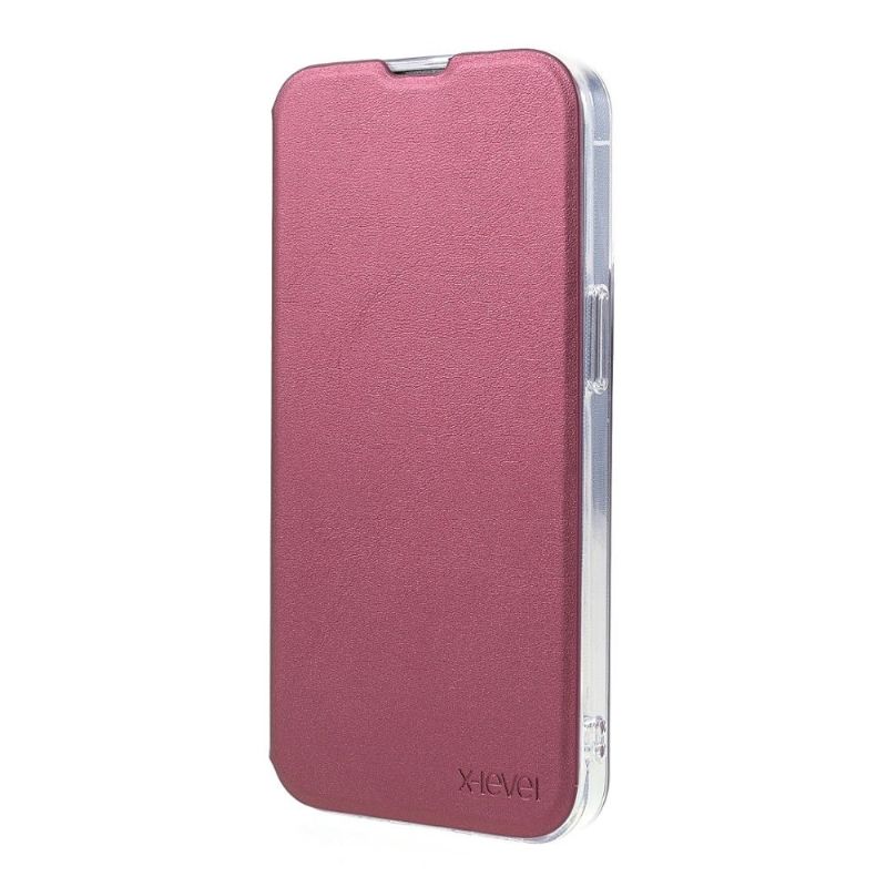 Coque avec rabat iPhone 13 Pro SHANDOO Series